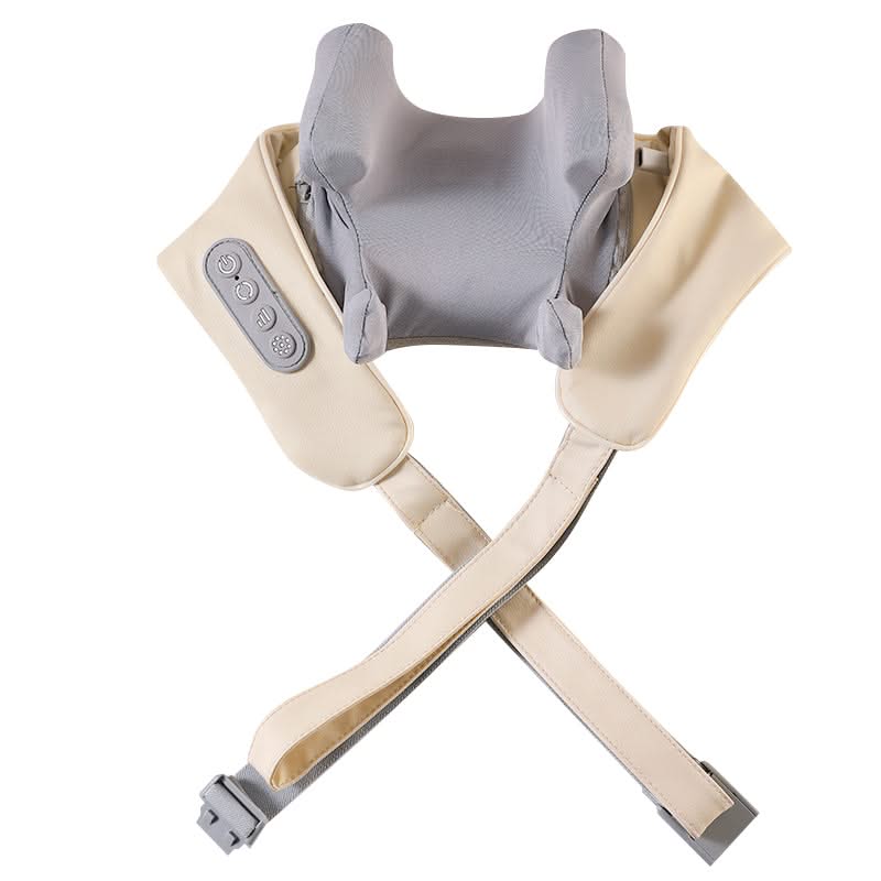 Heated Neck Massager with 6 Rotating Heads & 3 Adjustable Massage Modes - Relaxation & Pain Relief