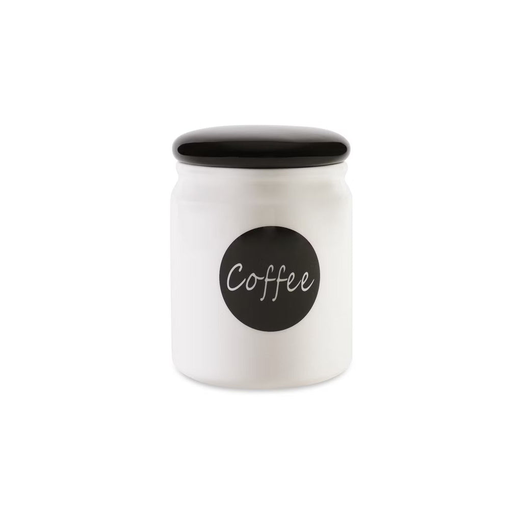 Aros 800ml White Coffee Canister - Airtight Storage for Freshness
