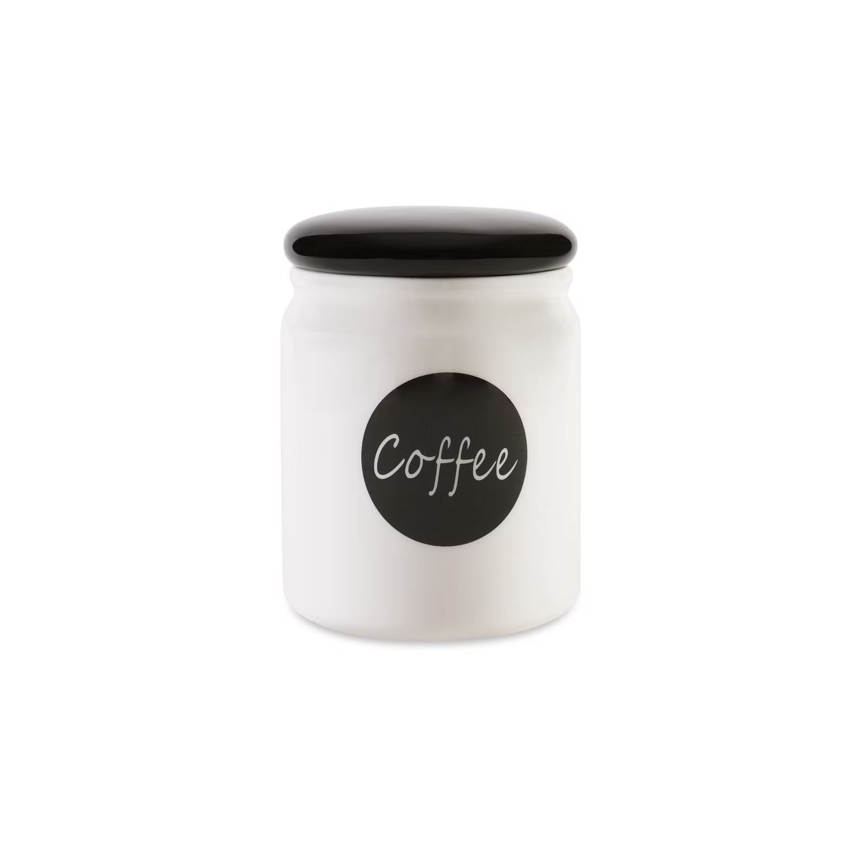 Aros 800ml White Coffee Canister - Airtight Storage for Freshness