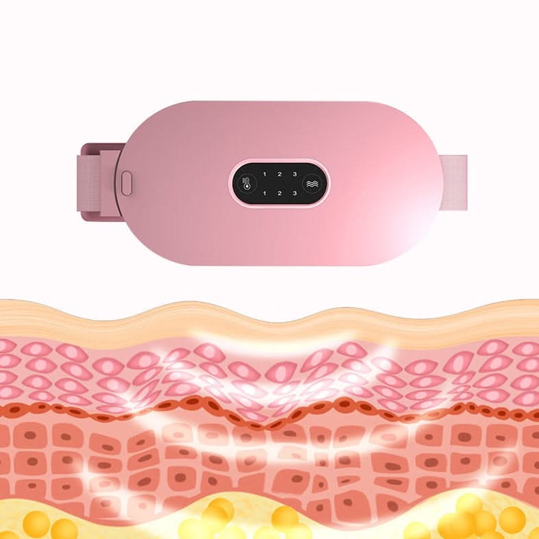 Adjustable Heating Waistband Massager - 6 Heat Levels & Multiple Massage Modes for Ultimate Comfort and Relaxation