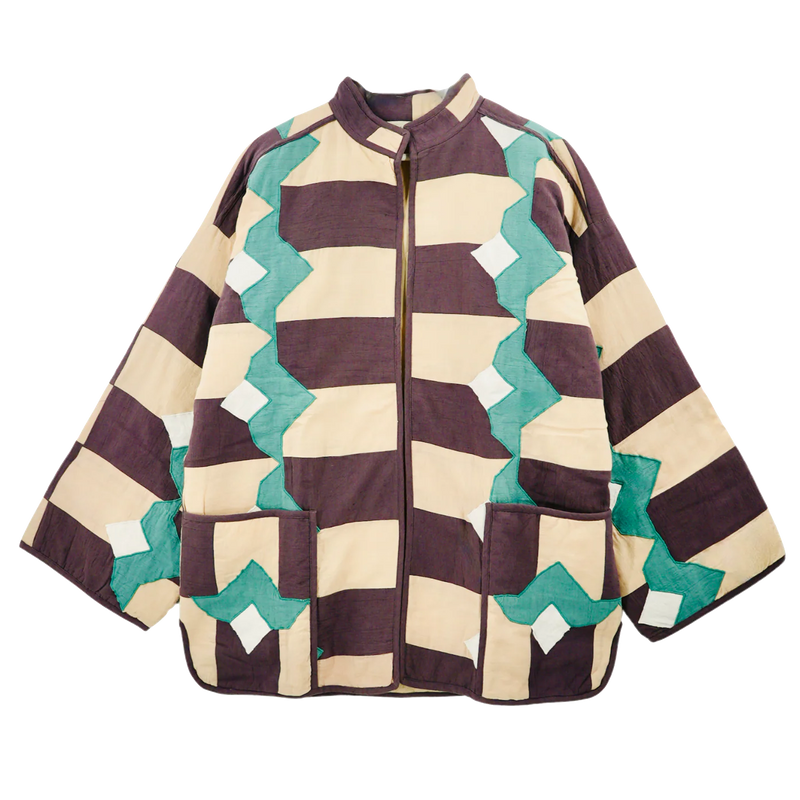 BERGEN JACKET EM PLUM ORIGAMI