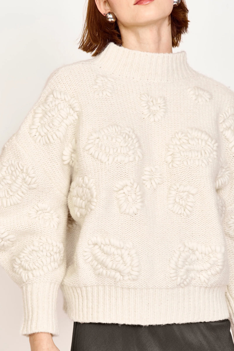 CUSCO WATERLILY PULLOVER EM IVORY