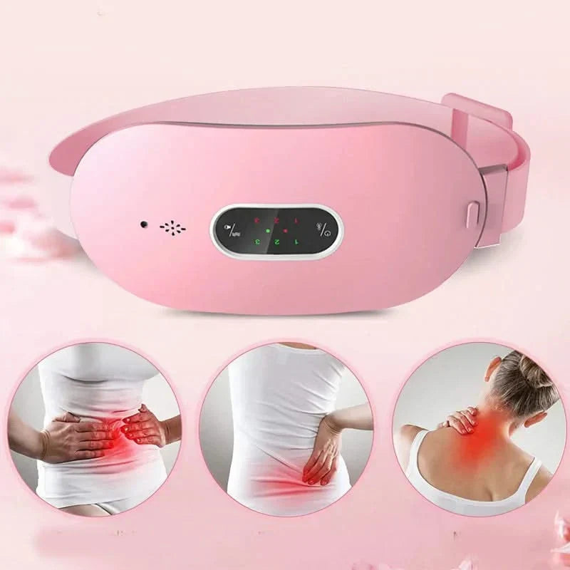Adjustable Heating Waistband Massager - 6 Heat Levels & Multiple Massage Modes for Ultimate Comfort and Relaxation