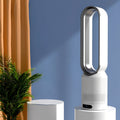 Portable Bladeless Fan with Remote Control - Quiet, Energy-Efficient Cooling for Home & Office