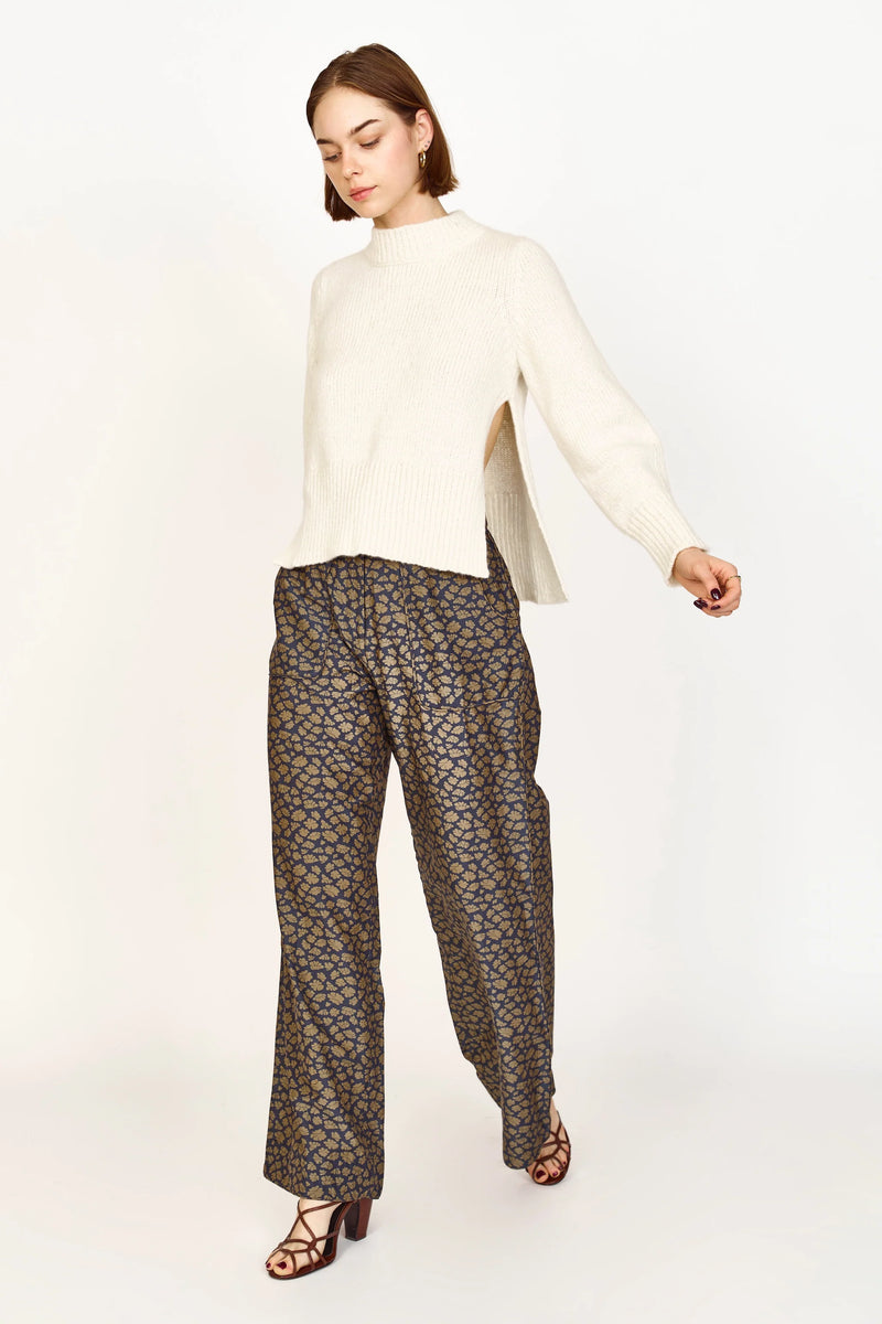 ASPEN OPEN SIDE PULLOVER EM IVORY