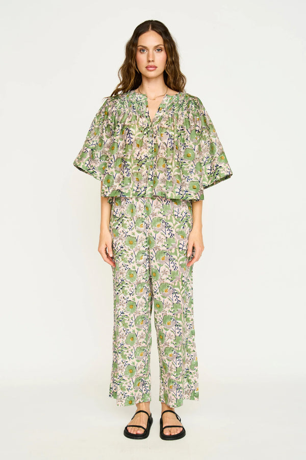 KERALA BLOUSE IN LAVENDER BLOOM