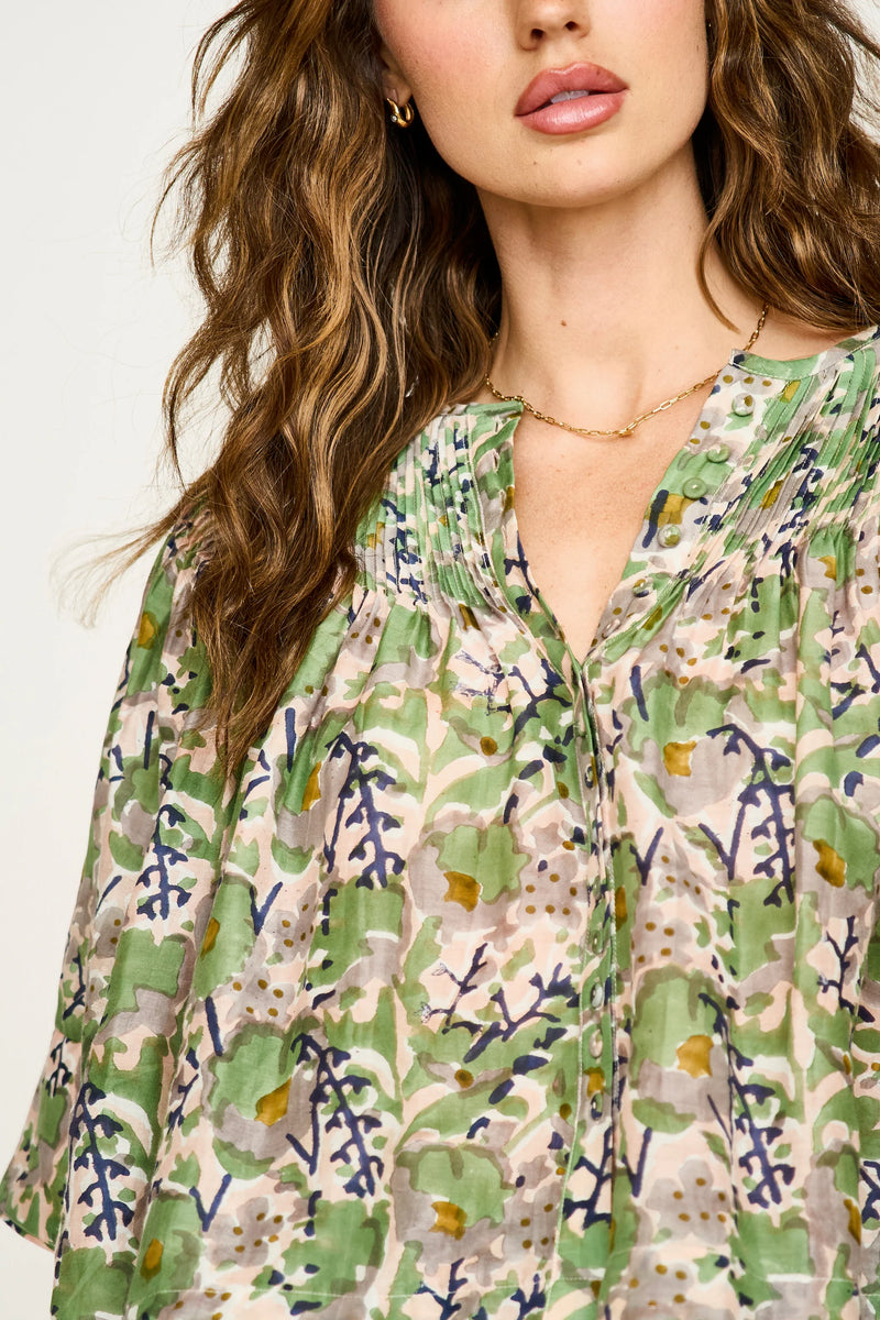 KERALA BLOUSE EM LAVENDER BLOOM