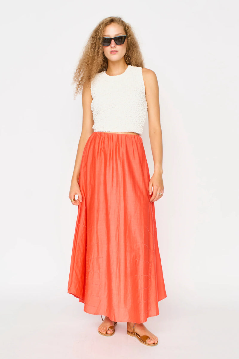 LUCIA SMOCKED TOP EM WHITE