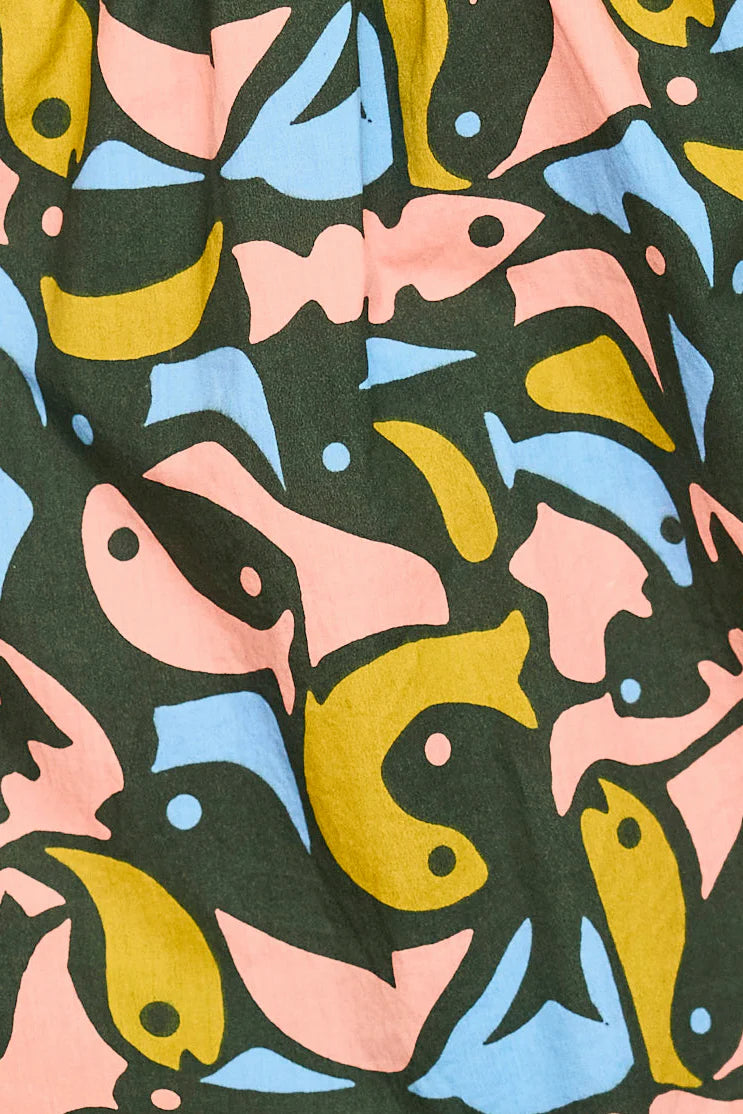 PAJAMA PANT SET IN GUPPY