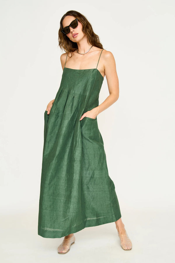 ZUMA DRESS IN KELP