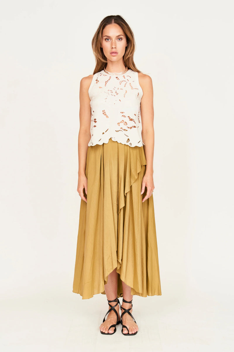 SANTANYI CUTWORK TANK EM WHITEv