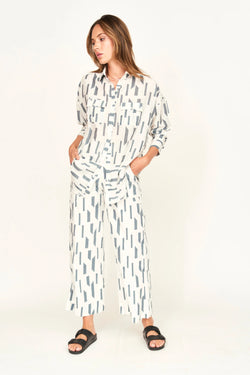 TIVOT PANT EM WHITE RAINFALL