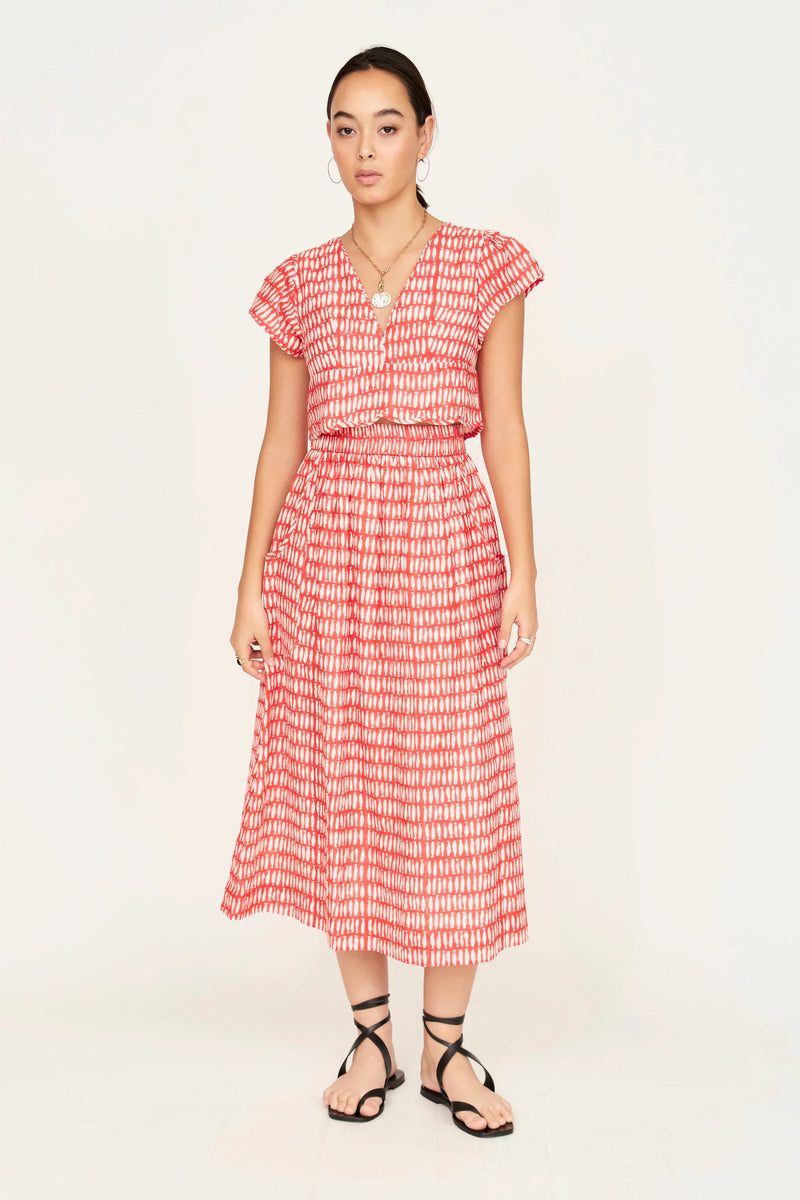 VERONA SKIRT EM LOBSTER MINNOW