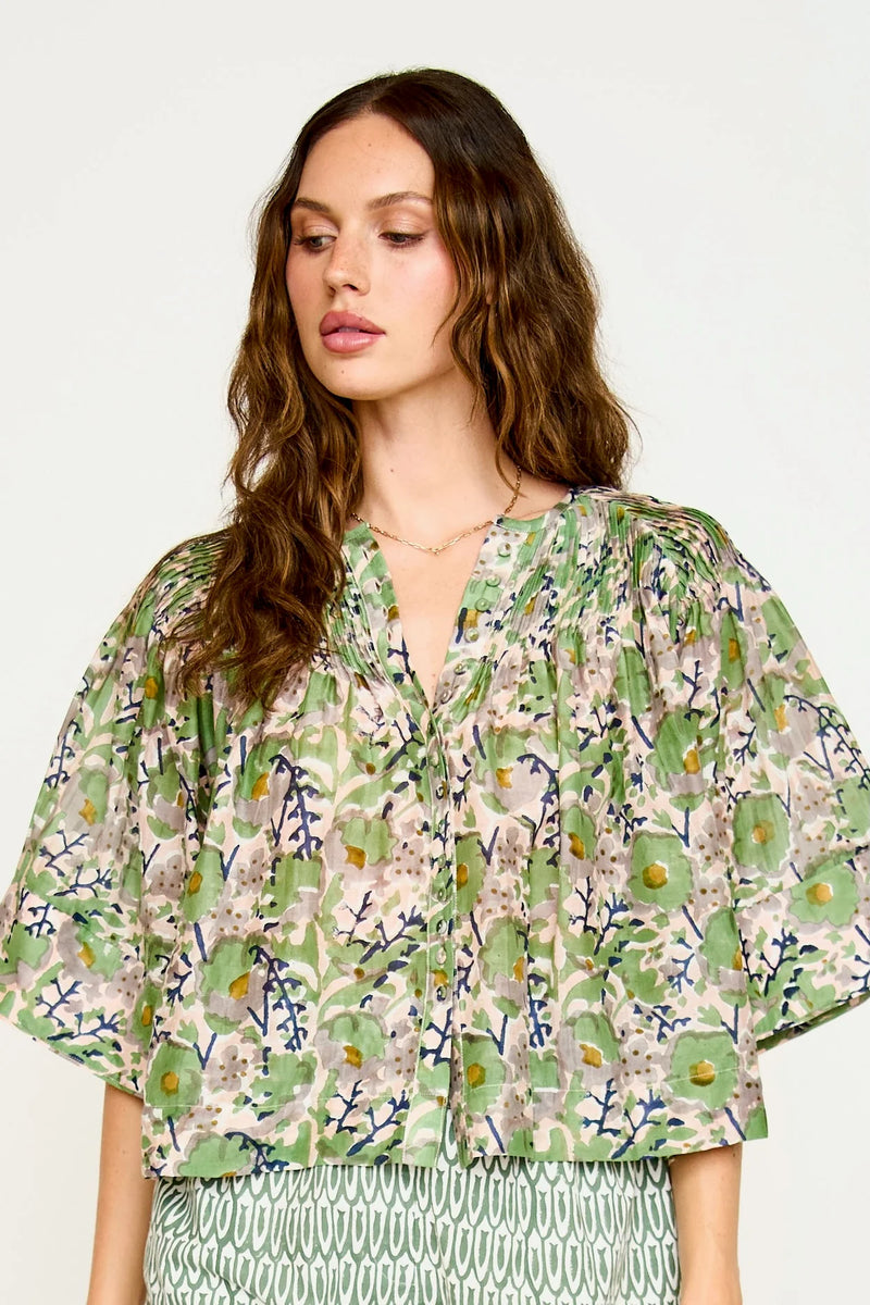 KERALA BLOUSE EM LAVENDER BLOOM