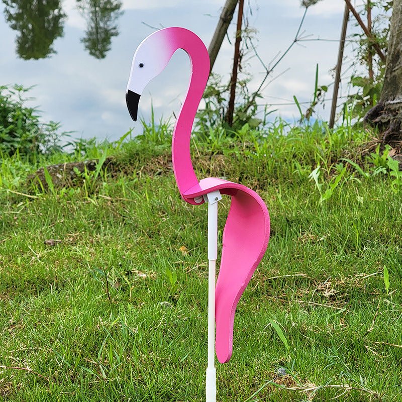 Stainless Steel Garden Bird Spinner with Swivel Hook - Durable Outdoor Décor for Bird Watching