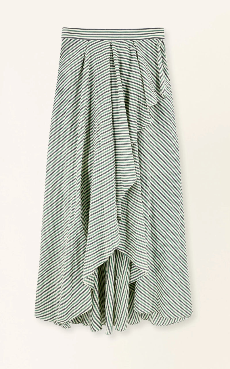 SINGAPORE SKIRT EM DUNE STRIPE