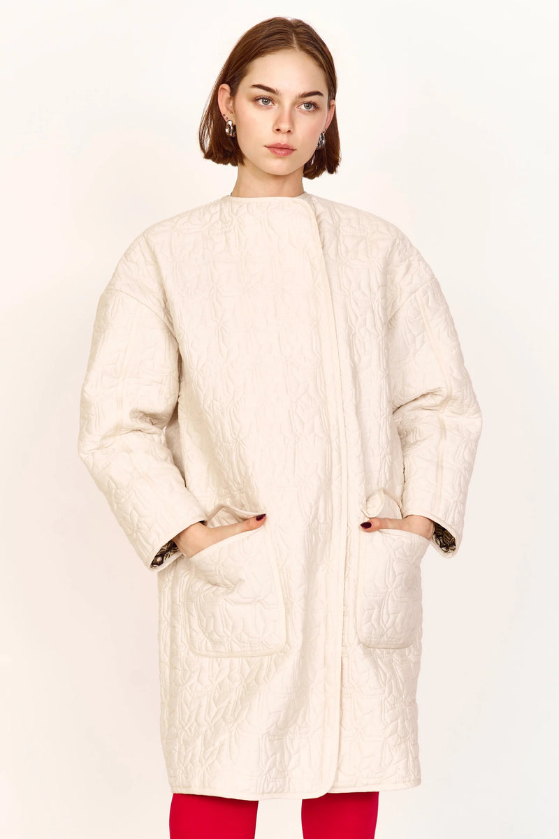 JUNEAU JACKET EM SNOW PARQUET