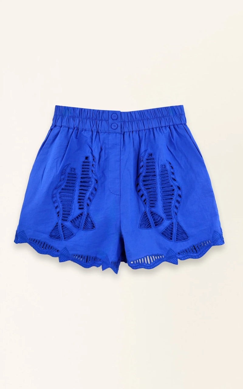 TRACK SHORT EM MARINE LAPIS