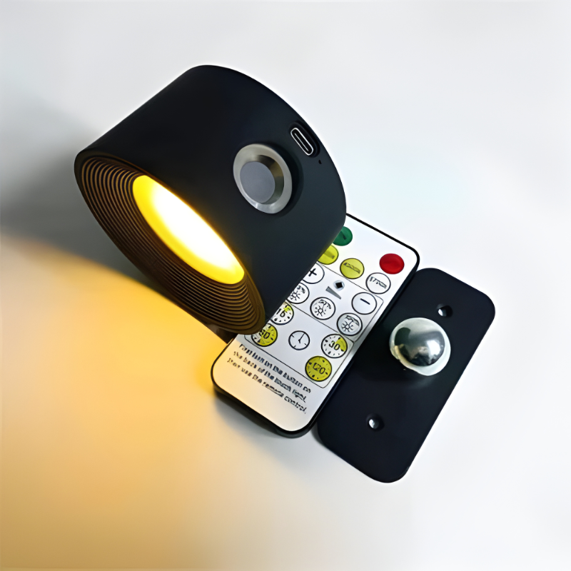 360° Rotatable Rechargeable Wall Light - Versatile and Portable LED Fixture for Indoor & Outdoor Use