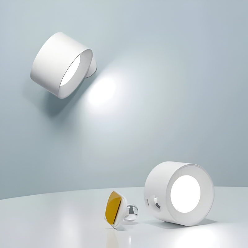 360° Rotatable Rechargeable Wall Light - Versatile and Portable LED Fixture for Indoor & Outdoor Use