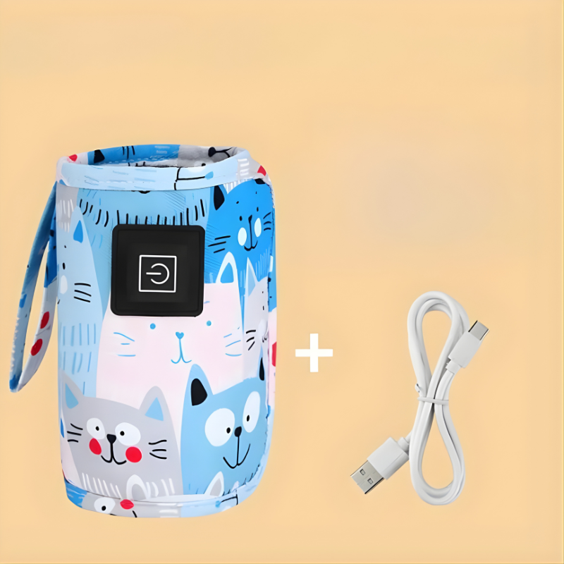 Portable Mobile Bottle Warmer - Fast & Efficient Baby Formula Heater for On-the-Go Parents