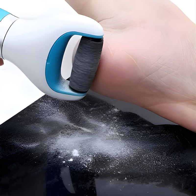 Rechargeable Electric Foot File & Callus Remover - Professional Pedicure Tool for Smooth, Soft Feet
