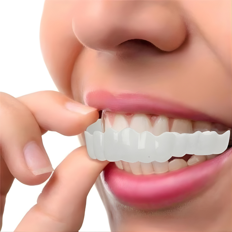 Complete Dental Veneer Kit - Upper & Lower Cosmetic Teeth Covers for a Perfect Smile