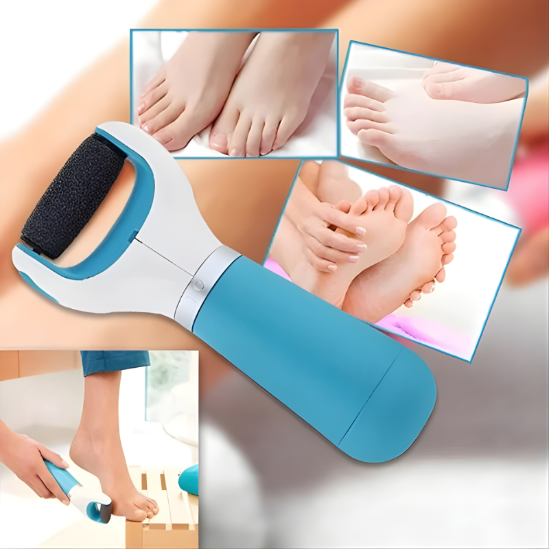 Rechargeable Electric Foot File & Callus Remover - Professional Pedicure Tool for Smooth, Soft Feet