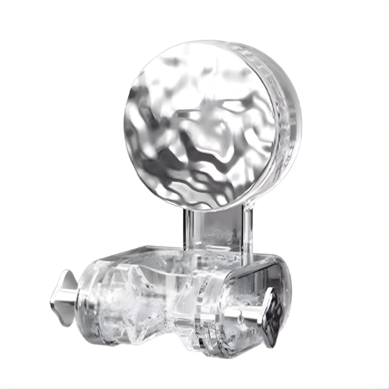 Adjustable Rotatable Shower Head Mount - Tool-Free Suction Holder for Easy Installation