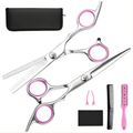 Professional Haircutting Set - Premium Stainless Steel Scissors & Essential Accessories for Salon Quality Cuts