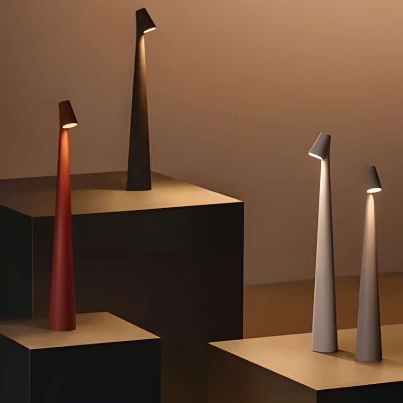Nordic Minimalist LED Mood Lamp - Modern Design for Ambiance & Relaxation