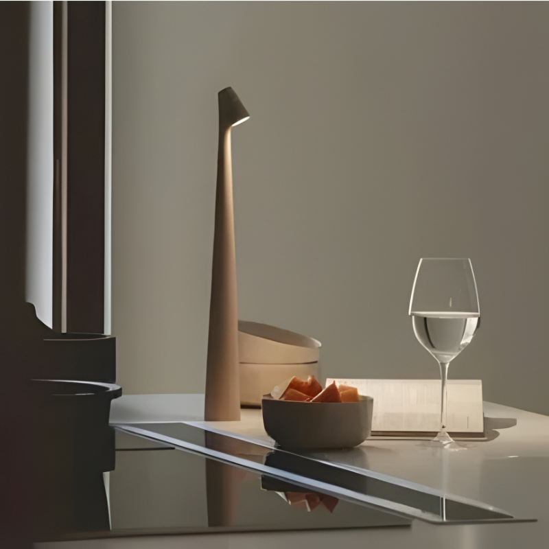 Nordic Minimalist LED Mood Lamp - Modern Design for Ambiance & Relaxation