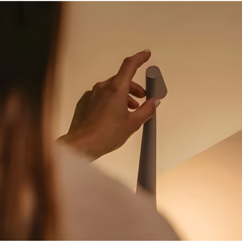 Nordic Minimalist LED Mood Lamp - Modern Design for Ambiance & Relaxation
