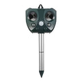 Ultrasonic Motion Sensor Bird and Pest Deterrent Device - Effective Animal Repellent for Gardens and Yards