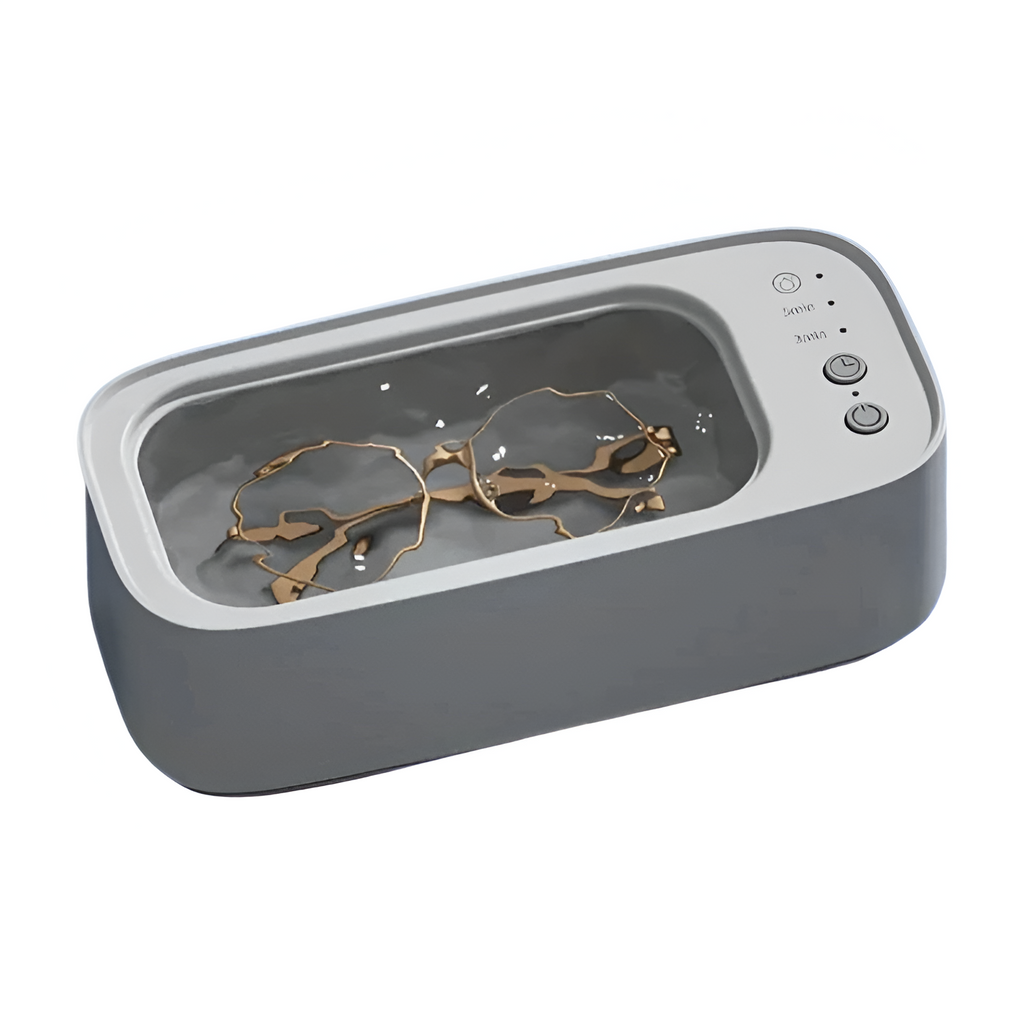Professional Electric Ultrasonic Cleaner for Jewelry, Glasses, Watches & More - Deep Cleaning Technology