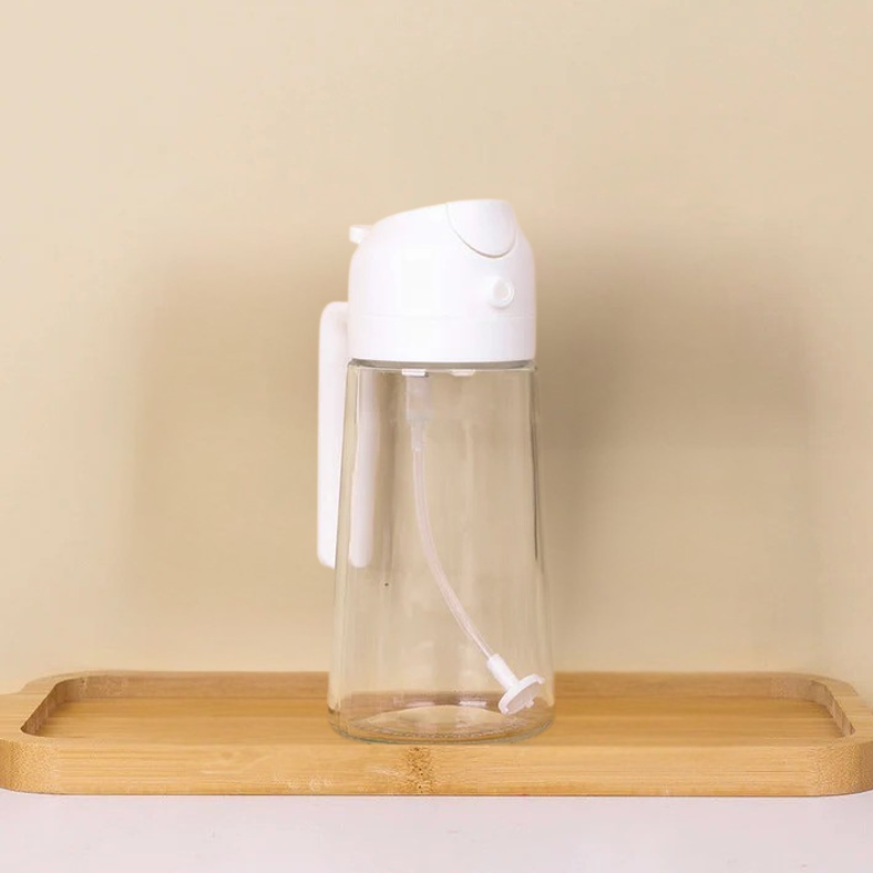 Refillable Cooking Oil Dispenser Bottle with Adjustable Sprayer - Perfect for Precise Cooking and Healthy Meal Prep