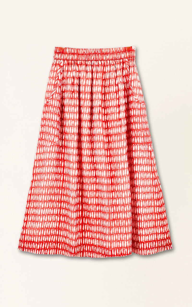 VERONA SKIRT EM LOBSTER MINNOW