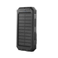 High-Capacity 30,000mAh Outdoor Solar Power Bank - Portable Solar Charger for Camping, Hiking, and Travel