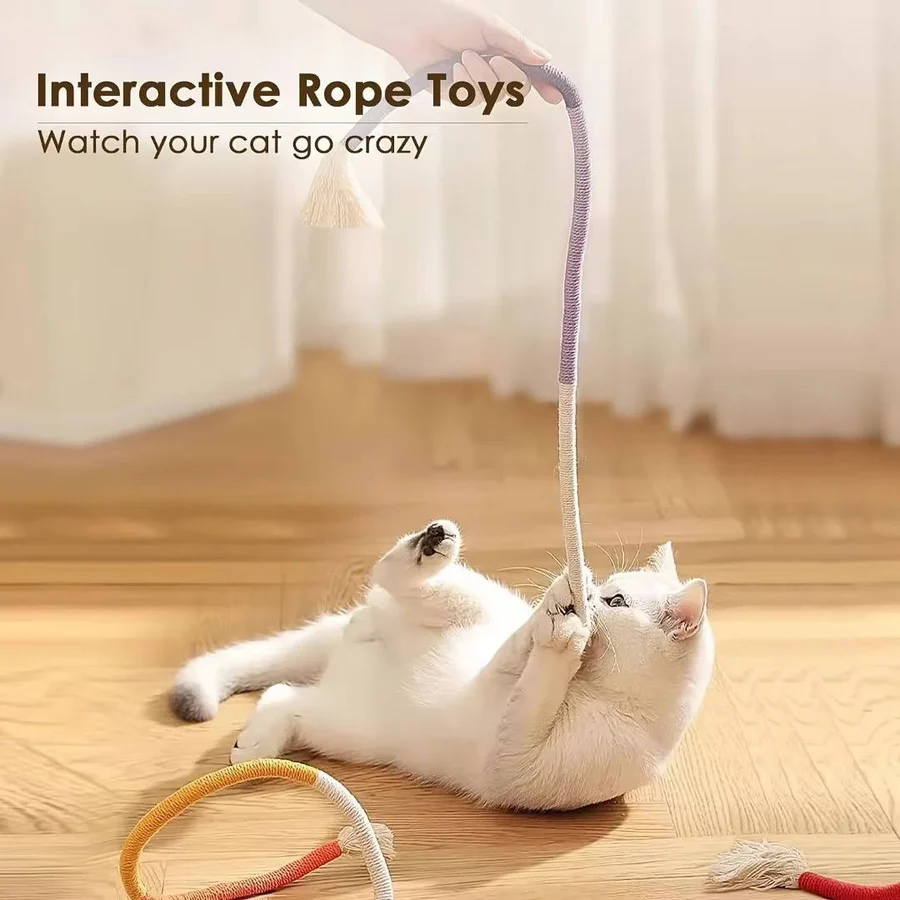 Durable Cat Chew Toys for Playful Kittens - Engaging Dental Chews for Healthy Teeth & Fun Playtime