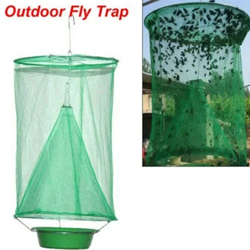 Reusable Ranch Fly Trap - Eco-Friendly Insect Catcher for Effective Fly Control