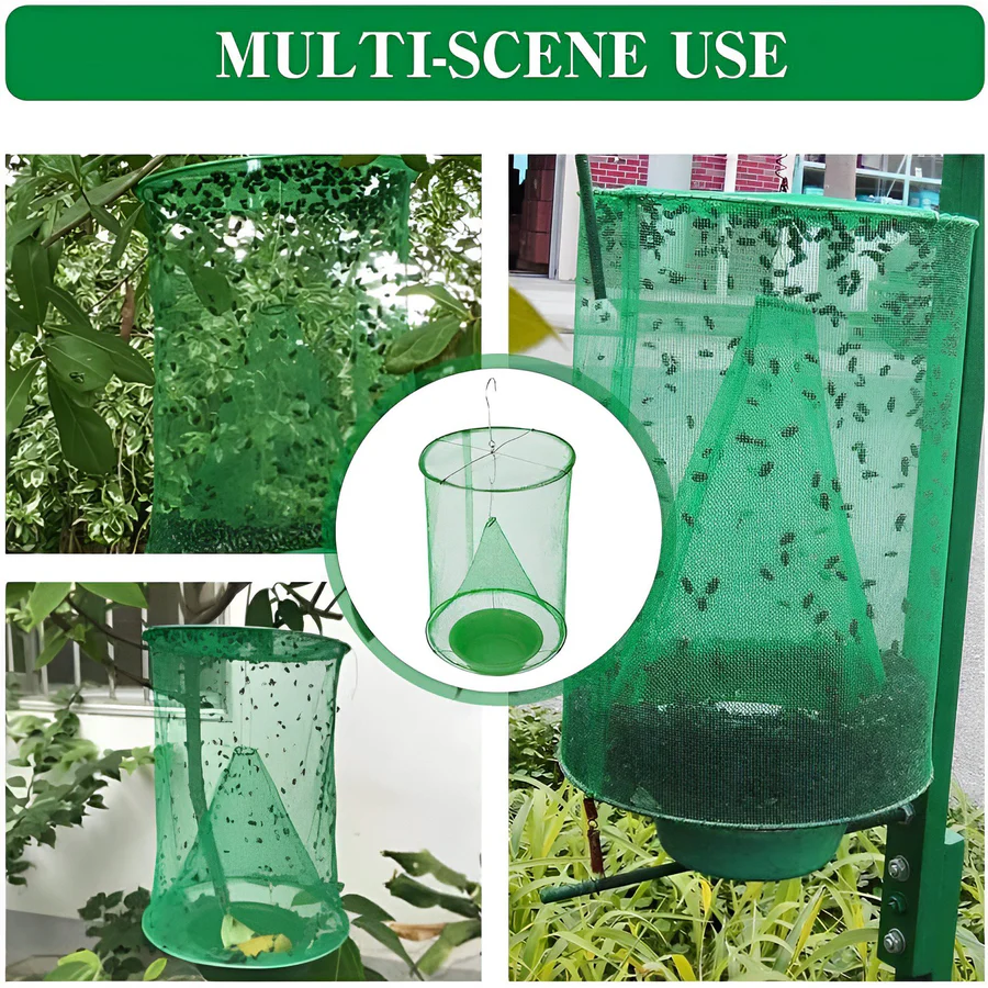 Effective Stable Fly Trap - Eco-Friendly Insect Catcher for Farms & Stables