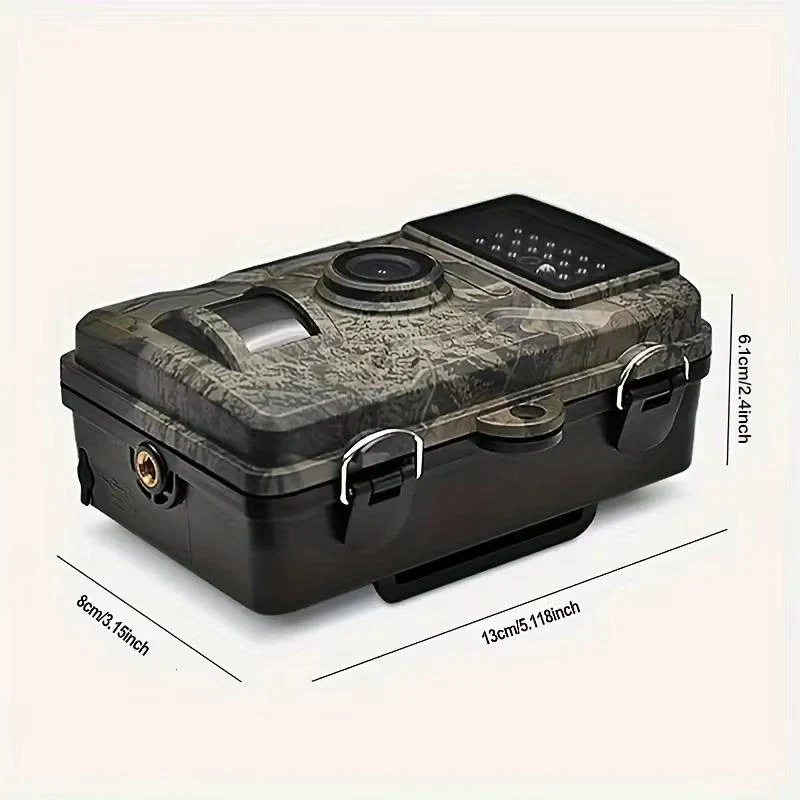 High-Definition Night Vision Outdoor Wildlife Camera - Motion Activated, Waterproof, Infrared for Wildlife Observation