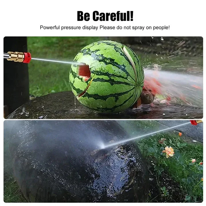 Cordless High Pressure Washer - Powerful Cleaning Tool with 2 Long-Lasting Batteries Included