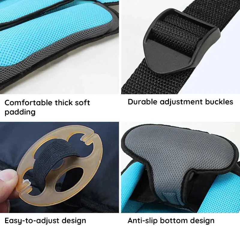 Child Safety Car Seat Cushion - Comfortable & Protective Booster Seat for Kids