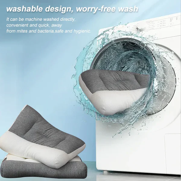 Ergonomic Orthopedic Neck Pillow for Comfortable Sleep & Neck Support