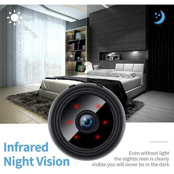 Mini Wireless Magnetic Camera with Live Audio & Video Streaming – Compact Surveillance Solution