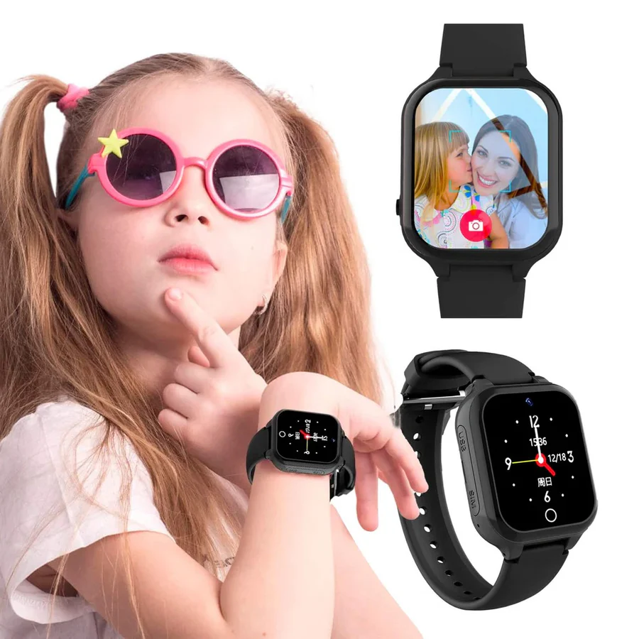 Kids Smart Watch with GPS Tracker - Waterproof, Fitness Tracking, and SOS Alert Features