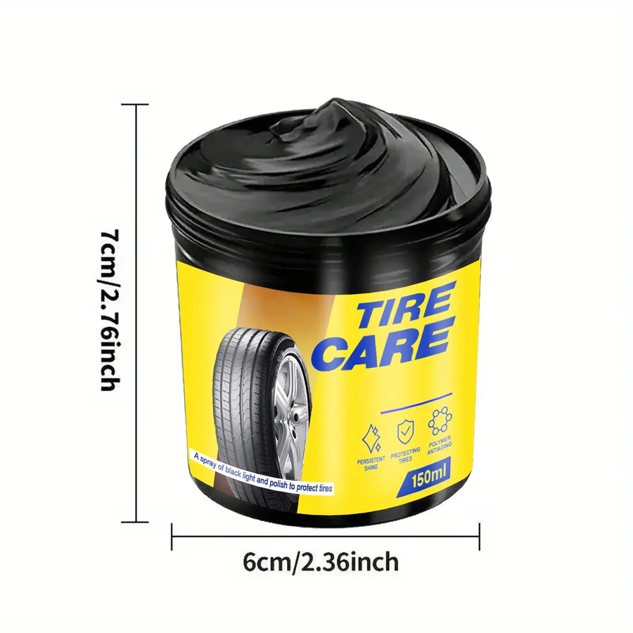 Premium Long-Lasting Tire Shine - High Gloss Finish & UV Protection for All Tire Types