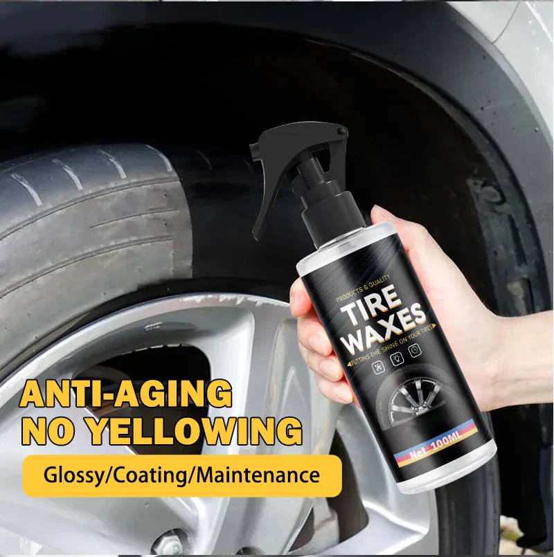 Premium Tire Shine Spray - Set of 2 | Long-Lasting Gloss & Protection for All Tires