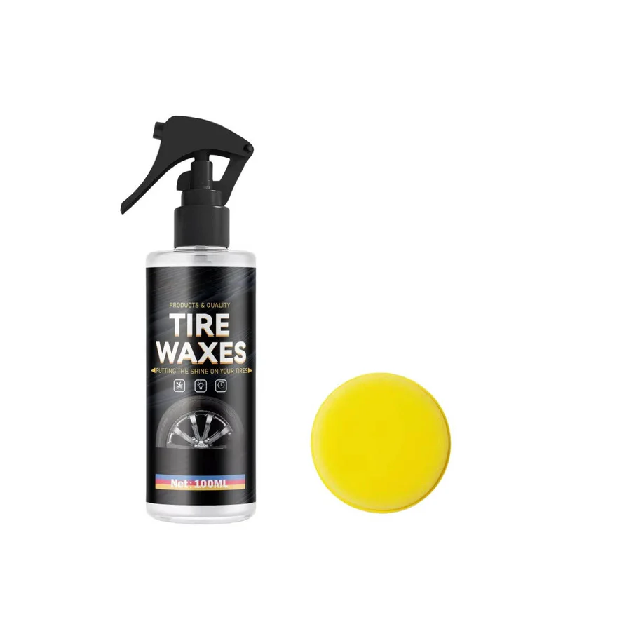 Premium Tire Shine Spray - Set of 2 | Long-Lasting Gloss & Protection for All Tires